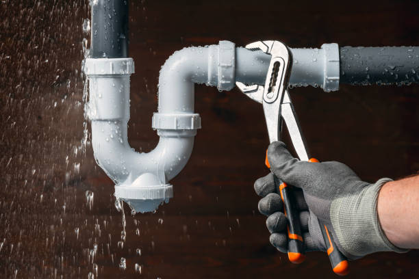 Professional Drain Cleaning technician working in Lake George, NY